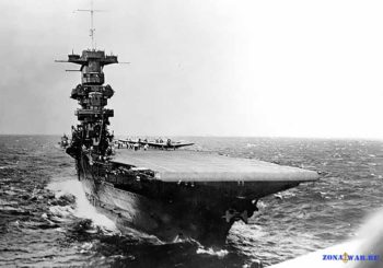 Найдено место крушения авианосца USS Lexington