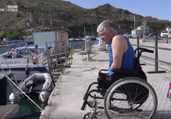 Дайвер с ограниченными возможностями погрузился на глубину 30 метров