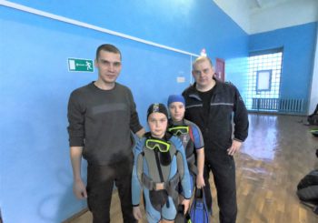 Январь 2020 года. Детские ознакомительные погружения.