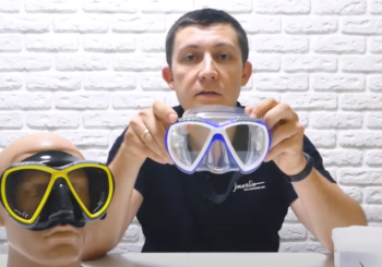 Обзор масок для дайвинга и сноркелинга Marlin Accent с нейлоновым ремешком