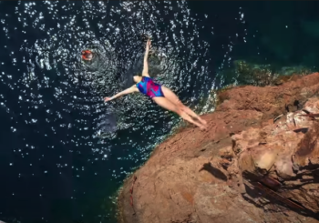 Лучший результат Red Bull Cliff Diving в Сен-Рафаэль
