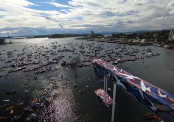 Выставка Red Bull Cliff Diving в Осло, Норвегия