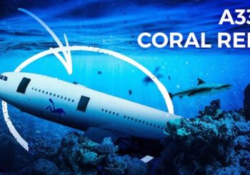 Как Airbus A330 превратился в океанский риф